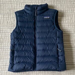 Patagonia Kids' Down Sweater Vest Navy XS